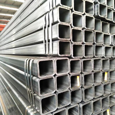 800mm আয়তক্ষেত্রাকার ফাঁপা বিভাগ কার্বন ইস্পাত পাইপ Z275-Z600 আবরণ