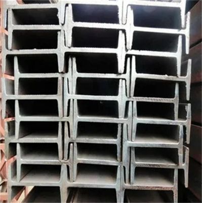 SS400 S235JR MS I Beam A36 চ্যানেল স্টিল বিম 50mm-300mm ফ্ল্যাঞ্জ প্রস্থ