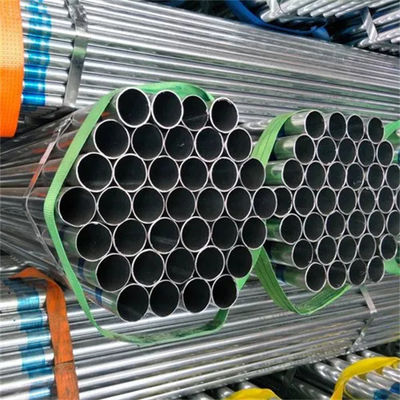 কোল্ড ড্রন জিঙ্ক কোটেড পাইপ SS400 20mm-457mm গোলাকার গ্যালভানাইজড স্টিল পাইপ