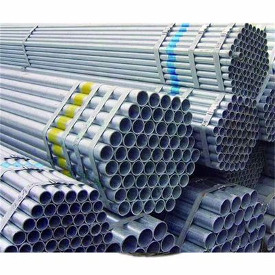 কোল্ড ড্রন জিঙ্ক কোটেড পাইপ SS400 20mm-457mm গোলাকার গ্যালভানাইজড স্টিল পাইপ