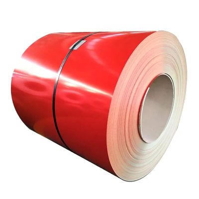 লাল সবুজ PPGL PPGI Z40 2mm প্রিপেইন্টেড কোল্ড রোল্ড স্টিল কয়েল 1000-1200mm