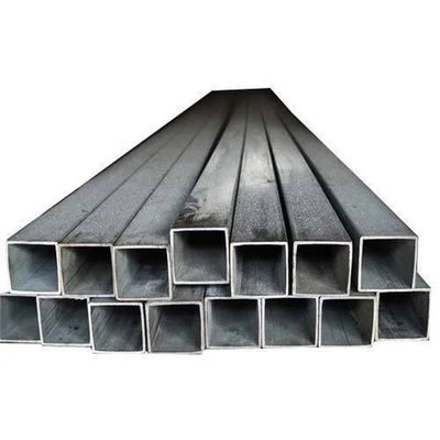 কালো পেইন্টেড RHS বক্স সেকশন BS EN10219 G3466 SHS স্কোয়ার হোলো সেকশন
