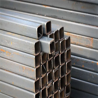 বিল্ডিংয়ের জন্য Q235 ERW কার্বন ইস্পাত পাইপ 20x20 30x30 50x50 বক্স বিভাগ