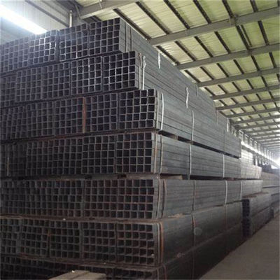 SGS 12m MS স্টিল পাইপ DN15 DN20 MS স্কয়ার টিউব ASTM BS DIN GB JIS