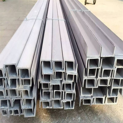 10# 48×100 চ্যানেল ইস্পাত রশ্মি 300 সিরিজ সি আকৃতির মরীচি নির্মাণের জন্য 5.3 মিমি পুরুত্ব