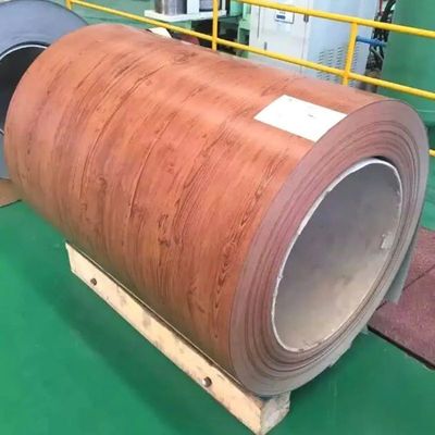 DX51D দস্তা PPGI ইস্পাত কয়েল PE PVDF PPGI রঙিন প্রলিপ্ত শীট