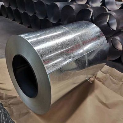 কোল্ড রোল্ড গ্যালভানাইজড স্টিল কয়েল JIS ASTM DX51D SGCC 1500mm