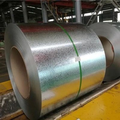 কোল্ড রোল্ড গ্যালভানাইজড স্টিল কয়েল JIS ASTM DX51D SGCC 1500mm